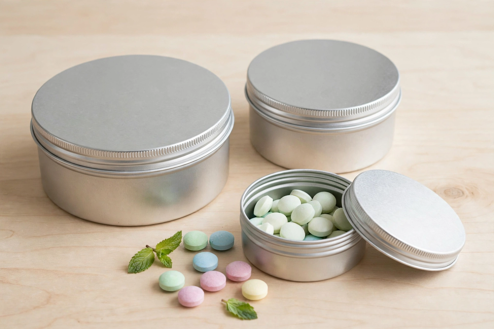 How to Choose an Aluminum Tin for Candy, Mints, and Small Dry Pieces: Piece Count, Size, and Seal